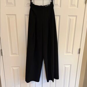 Eliza J Classic Black Wide-Leg Pants Formal palazzo pants.